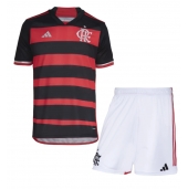 Maillot de football Réplique Flamengo Domicile Enfant 2024-25 Manche Courte (+ Pantalon court)