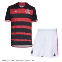 Maillot de football Réplique Flamengo Domicile Enfant 2024-25 Manche Courte (+ Pantalon court)