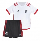 Maillot de football Réplique Flamengo Extérieur Enfant 2024-25 Manche Courte (+ Pantalon court)