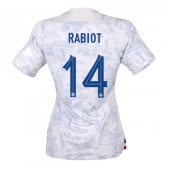 Maillot de football Réplique France Adrien Rabiot #14 Extérieur Femme Mondial 2022 Manche Courte