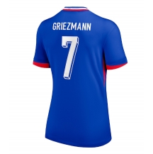 Maillot de football Réplique France Antoine Griezmann #7 Domicile Femme Europe 2024 Manche Courte