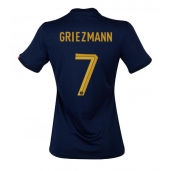 Maillot de football Réplique France Antoine Griezmann #7 Domicile Femme Mondial 2022 Manche Courte