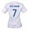 Maillot de football Réplique France Antoine Griezmann #7 Extérieur Femme Mondial 2022 Manche Courte