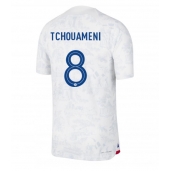 Maillot de football Réplique France Aurelien Tchouameni #8 Extérieur Mondial 2022 Manche Courte