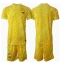 Maillot de football Réplique France Gardien de but Domicile Enfant Europe 2024 Manche Courte (+ Pantalon court)