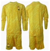 Maillot de football Réplique France Gardien de but Domicile Enfant Europe 2024 Manche Longue (+ Pantalon court)