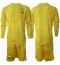 Maillot de football Réplique France Gardien de but Domicile Enfant Europe 2024 Manche Longue (+ Pantalon court)