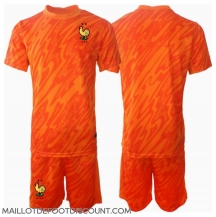 Maillot de football Réplique France Gardien de but Extérieur Enfant Europe 2024 Manche Courte (+ Pantalon court)