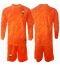 Maillot de football Réplique France Gardien de but Extérieur Enfant Europe 2024 Manche Longue (+ Pantalon court)