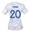 Maillot de football Réplique France Kingsley Coman #20 Extérieur Femme Mondial 2022 Manche Courte