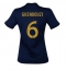 Maillot de football Réplique France Matteo Guendouzi #6 Domicile Femme Mondial 2022 Manche Courte