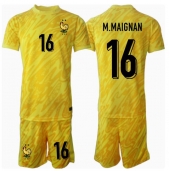 Maillot de football Réplique France Mike Maignan #16 Gardien de but Domicile Enfant Europe 2024 Manche Courte (+ Pantalon court)