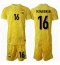 Maillot de football Réplique France Mike Maignan #16 Gardien de but Domicile Enfant Europe 2024 Manche Courte (+ Pantalon court)
