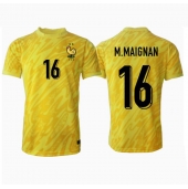 Maillot de football Réplique France Mike Maignan #16 Gardien de but Domicile Europe 2024 Manche Courte