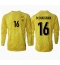 Maillot de football Réplique France Mike Maignan #16 Gardien de but Domicile Europe 2024 Manche Longue