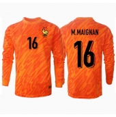 Maillot de football Réplique France Mike Maignan #16 Gardien de but Extérieur Europe 2024 Manche Longue