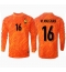 Maillot de football Réplique France Mike Maignan #16 Gardien de but Extérieur Europe 2024 Manche Longue