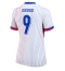 Maillot de football Réplique France Olivier Giroud #9 Extérieur Femme Europe 2024 Manche Courte