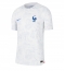 Maillot de football Réplique France Raphael Varane #4 Extérieur Mondial 2022 Manche Courte
