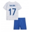 Maillot de football Réplique France William Saliba #17 Extérieur Enfant Mondial 2022 Manche Courte (+ Pantalon court)