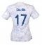 Maillot de football Réplique France William Saliba #17 Extérieur Femme Mondial 2022 Manche Courte