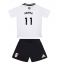 Maillot de football Réplique Fulham Adama Traore #11 Domicile Enfant 2024-25 Manche Courte (+ Pantalon court)