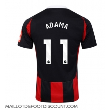 Maillot de football Réplique Fulham Adama Traore #11 Extérieur 2024-25 Manche Courte