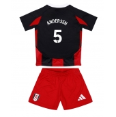 Maillot de football Réplique Fulham Emile Smith Rowe #32 Extérieur Enfant 2024-25 Manche Courte (+ Pantalon court)