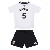 Maillot de football Réplique Fulham Joachim Andersen #5 Domicile Enfant 2024-25 Manche Courte (+ Pantalon court)