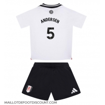 Maillot de football Réplique Fulham Joachim Andersen #5 Domicile Enfant 2024-25 Manche Courte (+ Pantalon court)
