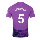 Maillot de football Réplique Fulham Joachim Andersen #5 Troisième 2024-25 Manche Courte