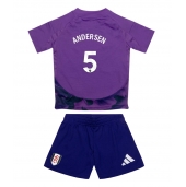 Maillot de football Réplique Fulham Joachim Andersen #5 Troisième Enfant 2024-25 Manche Courte (+ Pantalon court)