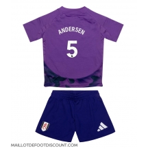 Maillot de football Réplique Fulham Joachim Andersen #5 Troisième Enfant 2024-25 Manche Courte (+ Pantalon court)