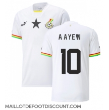 Maillot de football Réplique Ghana Andre Ayew #10 Domicile Mondial 2022 Manche Courte