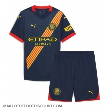Maillot de football Réplique Girona Extérieur Enfant 2024-25 Manche Courte (+ Pantalon court)