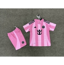 Maillot de football Réplique Inter Miami Domicile Enfant 2025-26 Manche Courte (+ Pantalon court)