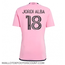 Maillot de football Réplique Inter Miami Jordi Alba #18 Domicile 2024-25 Manche Courte