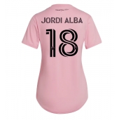 Maillot de football Réplique Inter Miami Jordi Alba #18 Domicile Femme 2023-24 Manche Courte