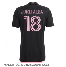 Maillot de football Réplique Inter Miami Jordi Alba #18 Extérieur 2023-24 Manche Courte