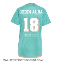 Maillot de football Réplique Inter Miami Jordi Alba #18 Troisième Femme 2024-25 Manche Courte