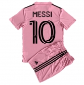 Maillot de football Réplique Inter Miami Lionel Messi #10 Domicile Enfant 2023-24 Manche Courte (+ Pantalon court)