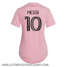Maillot de football Réplique Inter Miami Lionel Messi #10 Domicile Femme 2023-24 Manche Courte