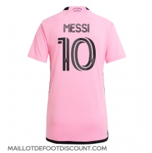 Maillot de football Réplique Inter Miami Lionel Messi #10 Domicile Femme 2024-25 Manche Courte
