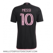 Maillot de football Réplique Inter Miami Lionel Messi #10 Extérieur 2024-25 Manche Courte