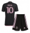 Maillot de football Réplique Inter Miami Lionel Messi #10 Extérieur Enfant 2024-25 Manche Courte (+ Pantalon court)