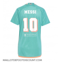 Maillot de football Réplique Inter Miami Lionel Messi #10 Troisième Femme 2024-25 Manche Courte