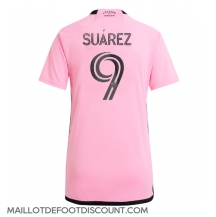 Maillot de football Réplique Inter Miami Luis Suarez #9 Domicile Femme 2024-25 Manche Courte