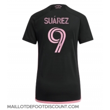 Maillot de football Réplique Inter Miami Luis Suarez #9 Extérieur Femme 2024-25 Manche Courte