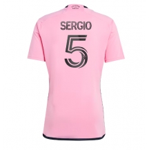 Maillot de football Réplique Inter Miami Sergio Busquets #5 Domicile 2024-25 Manche Courte