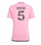 Maillot de football Réplique Inter Miami Sergio Busquets #5 Domicile 2024-25 Manche Courte